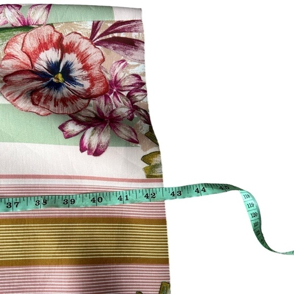 NWT ASOS DESIGN floral check midi dress fit flare sleeveless scuba knit 8 slit - Picture 9 of 11